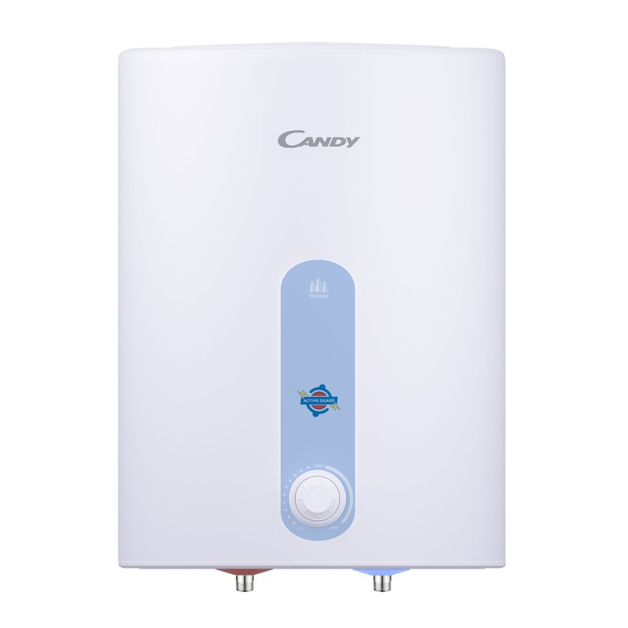 Candy CM10LV, CM15LV, CM25LV - Water Heater Manual