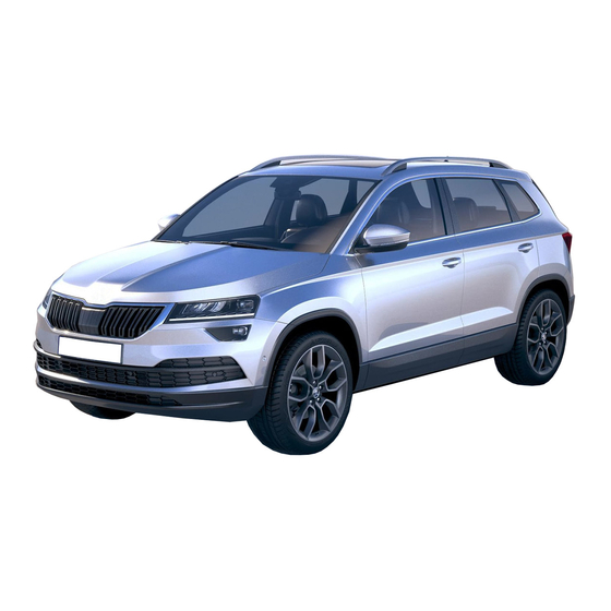 Skoda Karoq 2018 Workshop Manual