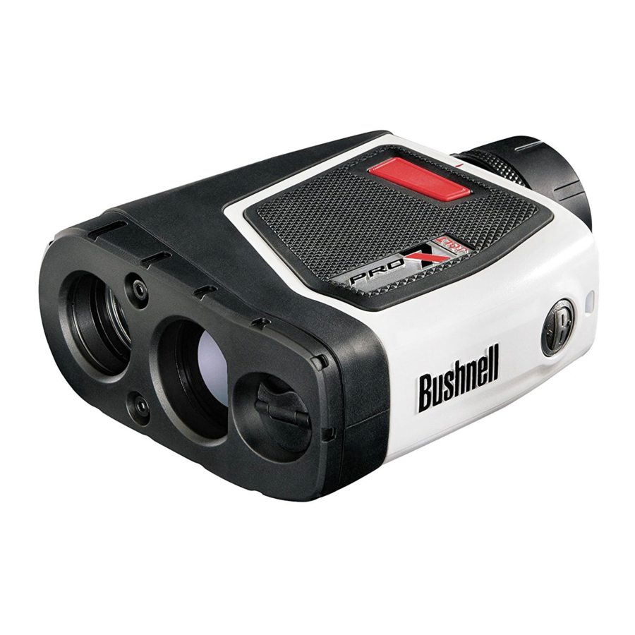 Bushnell Pro X7 Jolt / X7 Jolt Slope - Laser Rangefinders Manual