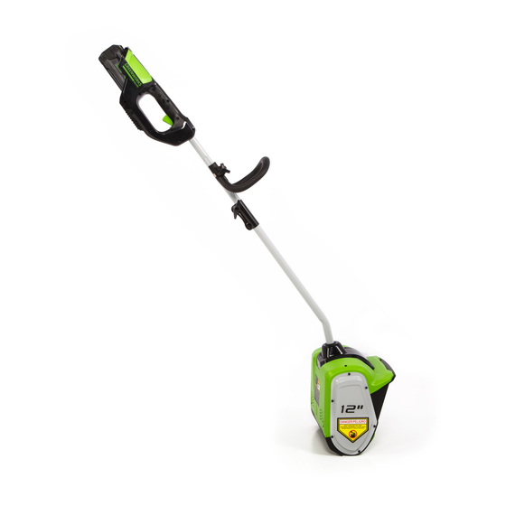 GreenWorks ELITE SN-120-T Operator's Manual