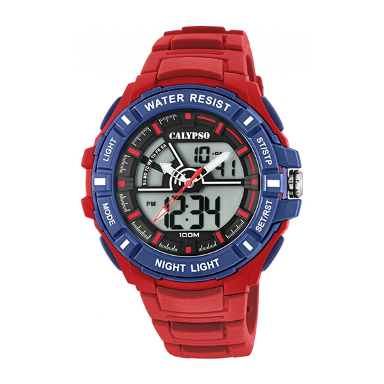 Calypso Watches IKMVB004 Instruction Manual