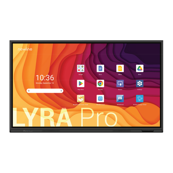 NewLine LYRA PRO Quick Start Manual
