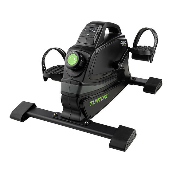 Tunturi Cardio Fit M45 Assembly Manual