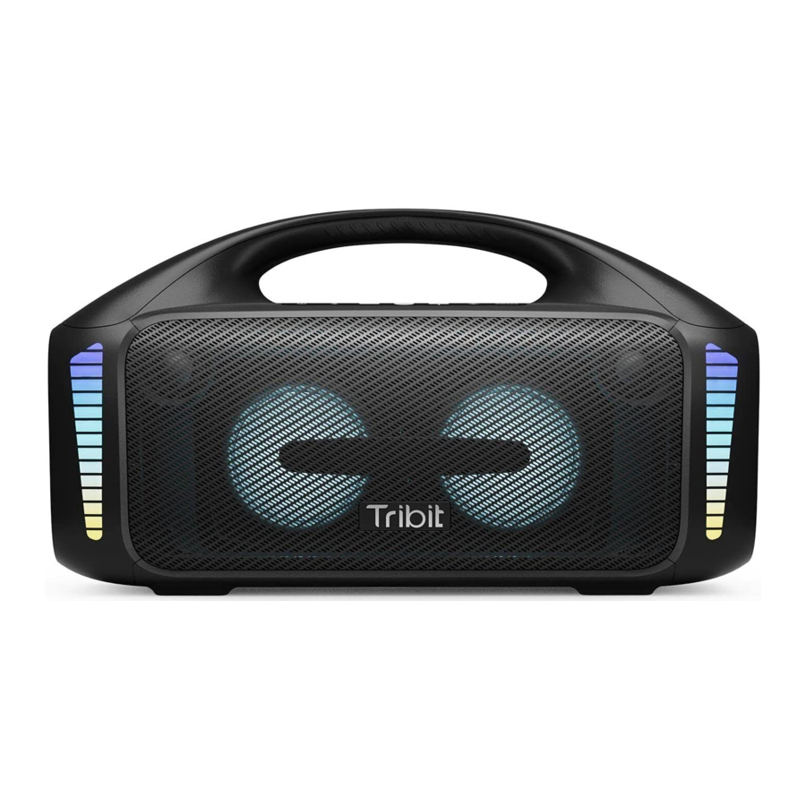 TRIBIT StormBox Blast BTS52 - Speaker Manual