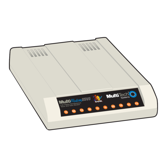 Multitech MultiModem DSVD MT5600DSVD User Manual