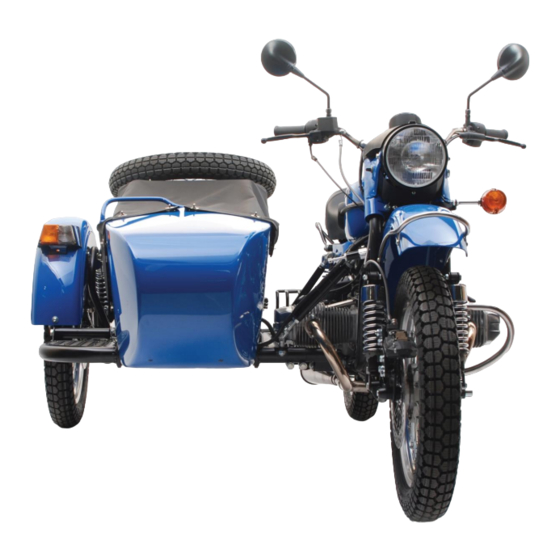 URAL Motorcycles 2014 Gear up Owner's Manual