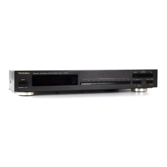 Technics ST-610L Servise Manual
