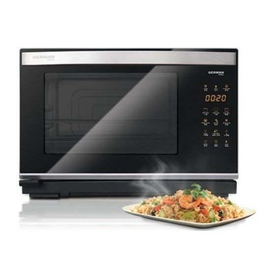 German pool SGV-2613 Steam Grill Oven Manuals