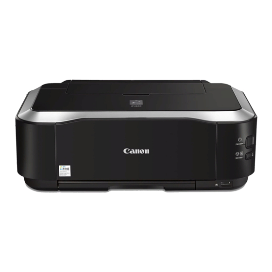 Canon iP4600 - PIXMA Color Inkjet Printer Manuals