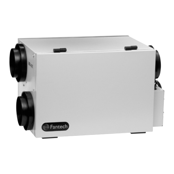 Fantech SER 1504N Installation, Operation And Maintenance Manual