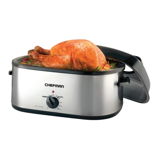 Chefman RJ15-20-CL Operating Instructions Manual
