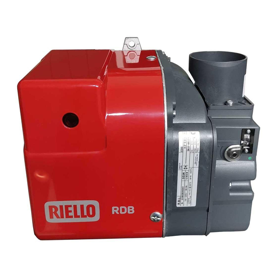 Riello RDB2.2 BX 15-20 Manuals