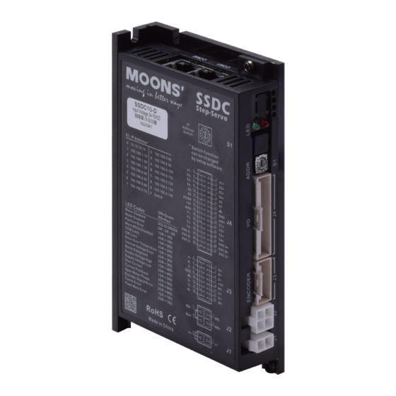 Moons' SSDC-D Series Hardware Manual