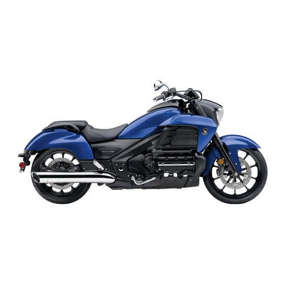 Honda GL1800C 2014 Owner's Manual