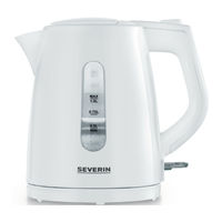 SEVERIN WK 3410 Instructions For Use Manual