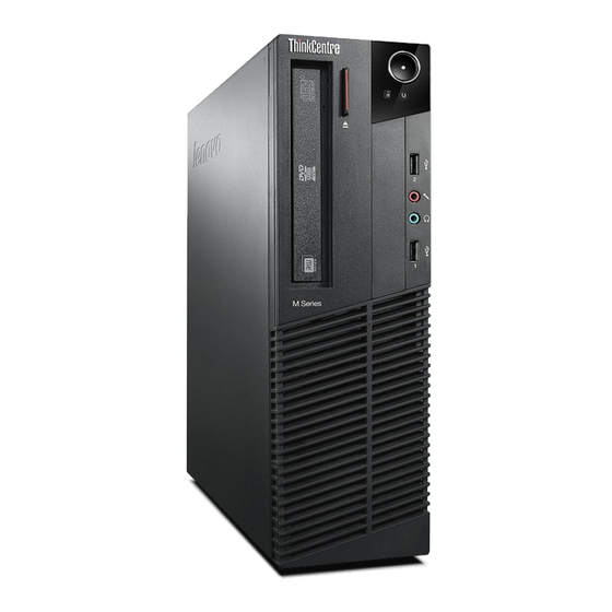 Lenovo ThinkCentre M82 Používateľská Príručka