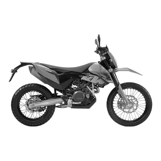KTM 690 ENDURO EU 2009 Manuals