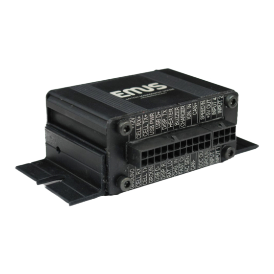 JSC Elektromotus Emus User Manual