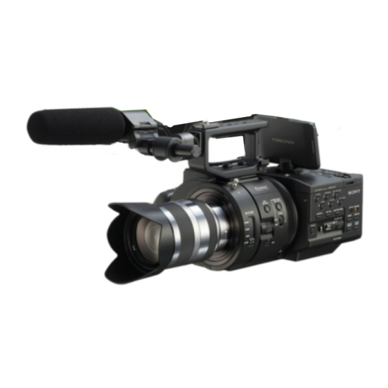 Sony FS700 Manuals