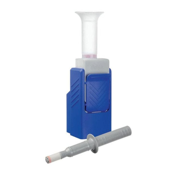 Dräger DrugCheck 3000 Instructions For Use Manual