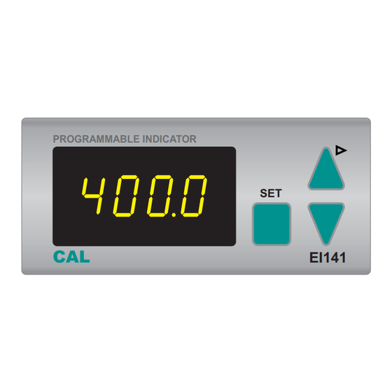 CAL Controls EI141 Manual