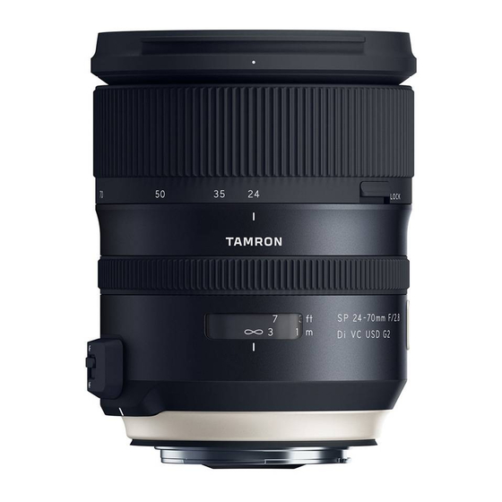 Tamron A032 Owner's Manual