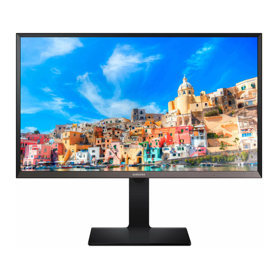 User Manuals: Samsung S32D85 WQHD LED Monitor