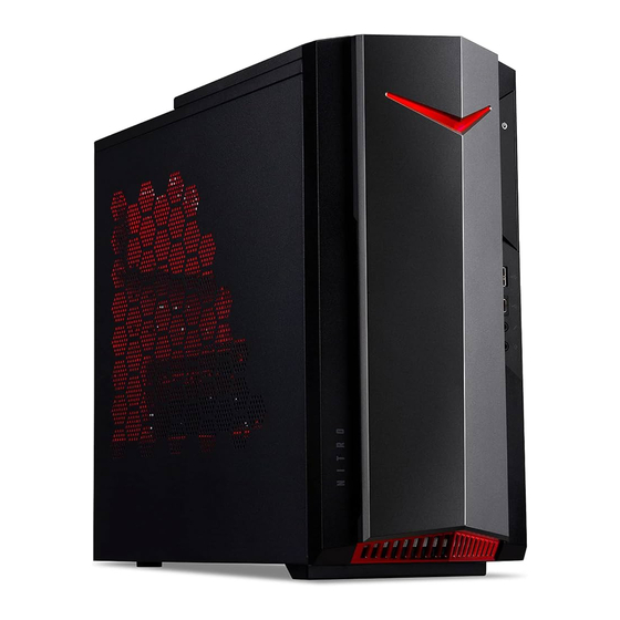 Acer Nitro N50-640-UR11 User Manual