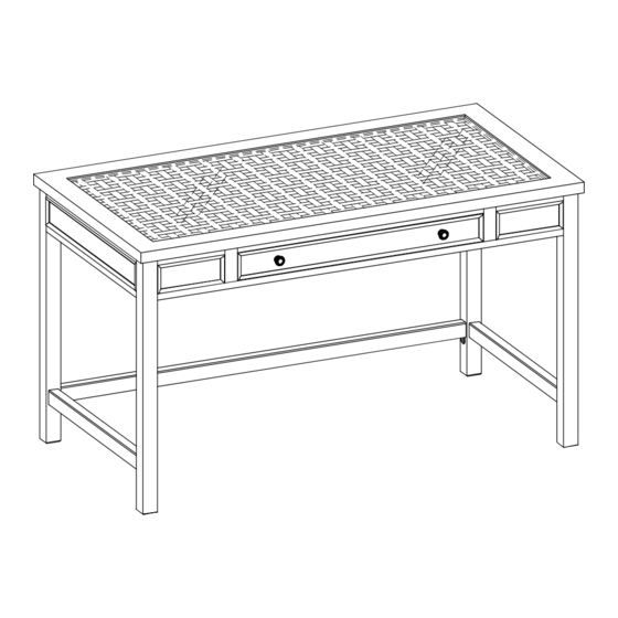 Living Spaces I394-354WD-CHG Assembly Instructions