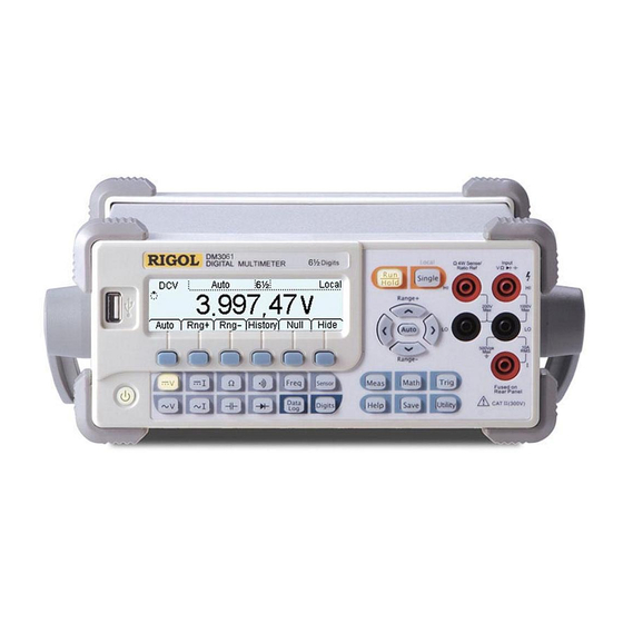 Rigol DM3000 Series Service Manual