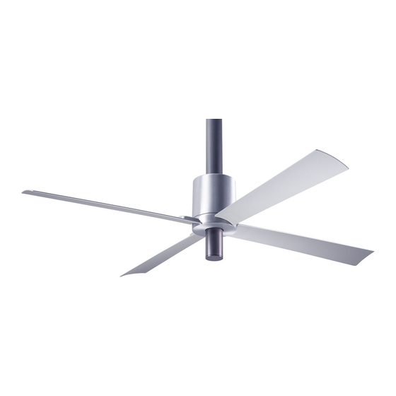 The Modern Fan Company Pensi DC Installation Instructions And Owner's Manual