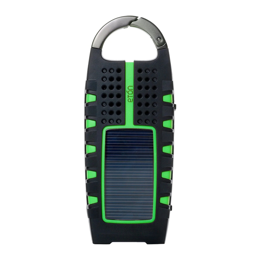 Eton scorpion II - Digital Radio Manual