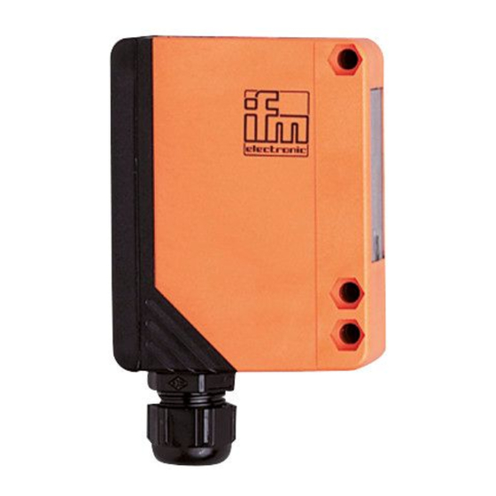 IFM OA Installation Instructions Manual
