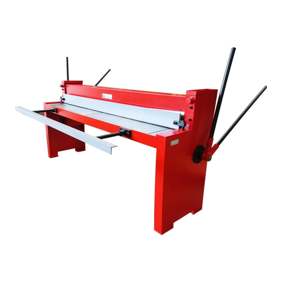 HOLZMANN MASCHINEN TBS1500 Manual