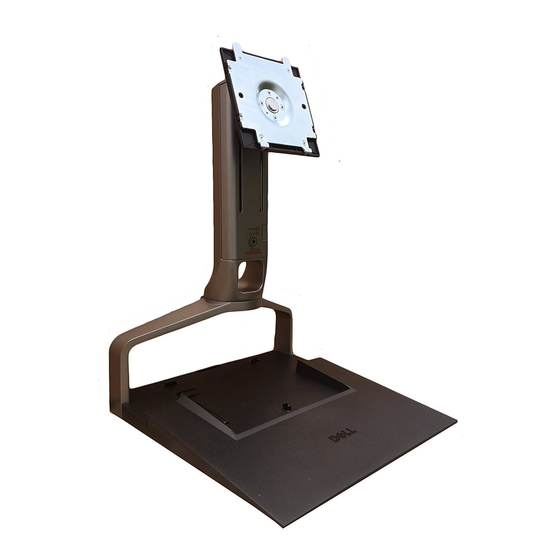 Dell E-Flat Panel Stand User Manual