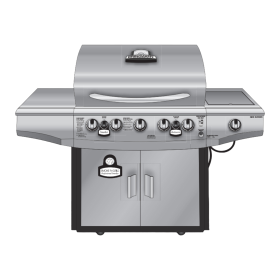 Brinkmann 5 Burner Gas Grill with Smoker Owner's Manual