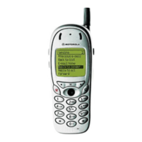 Motorola Timeport User Manual