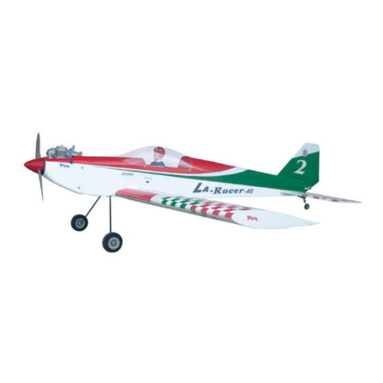THE WORLD MODELS LA Racer-40 Instruction Manual