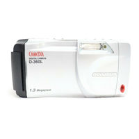 Olympus D-360L - 1.2MP Digital Camera Instructions Manual