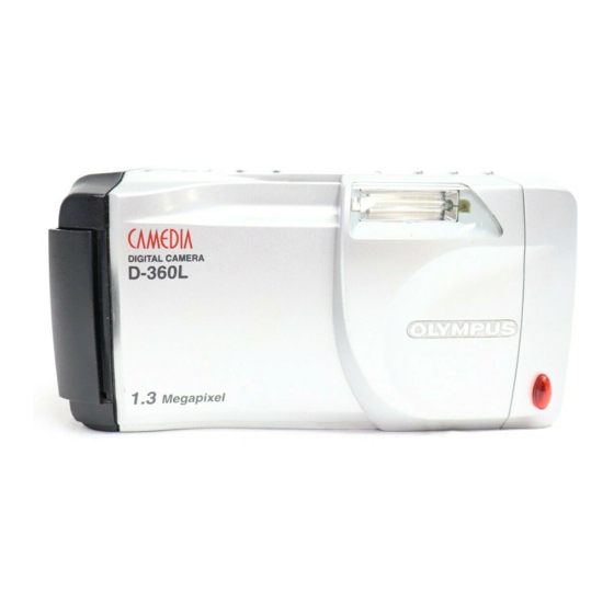 Olympus Camedia D-360L Instructions Manual