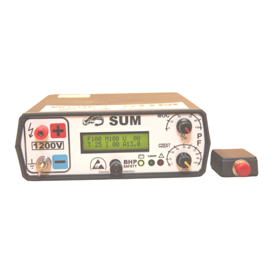Eletrofisher Sum Manual