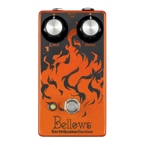 EarthQuaker Devices Bellows Operation Manual