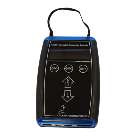 ASCOM LACERTA MOTORFOCUS User Manual