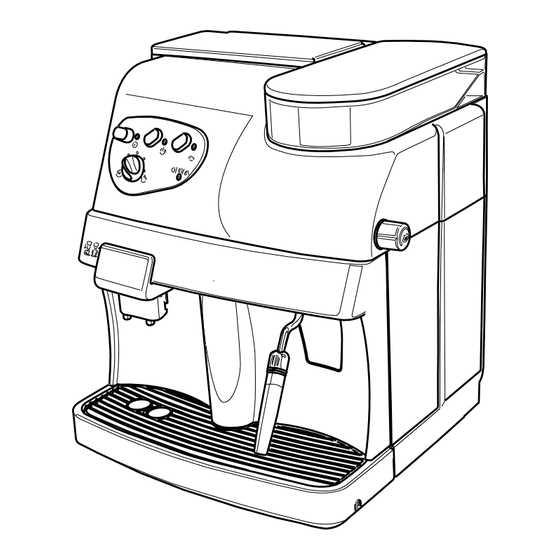 Saeco RI9737/20 Operating Instructions Manual