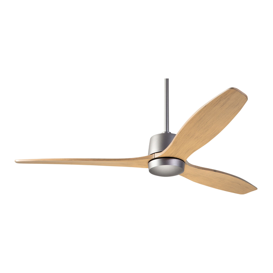 Modern Fan Co Arbor DC Series Installation Instructions And Owner's Manual