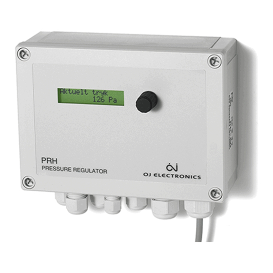 OJ Electronics PRH Series Instructions Manual
