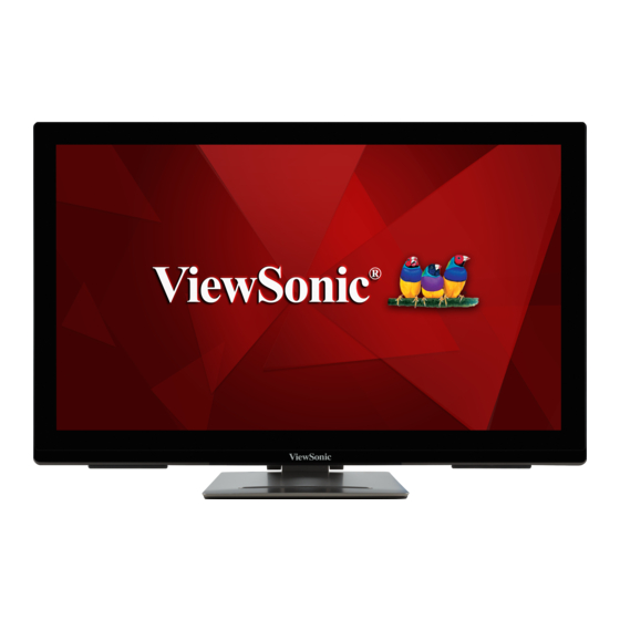 ViewSonic IFP2710 User Manual
