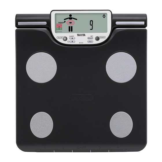 Tanita InnerScan V BC-601 Manual