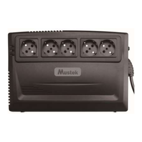 Mustek PM 600 PLUS User Manual
