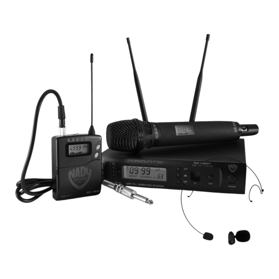 Nady Systems W-1KU Owner's Manual